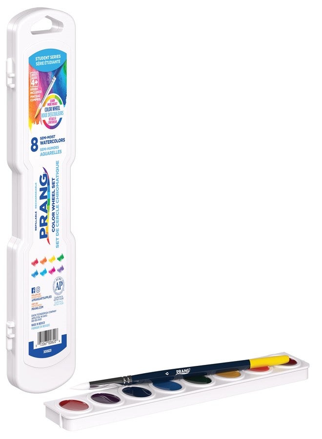 برانج مجموعة ألوان مائية برانج كولور ويل، 8 ألوان، عبوة واحدة X00820 - Image 5